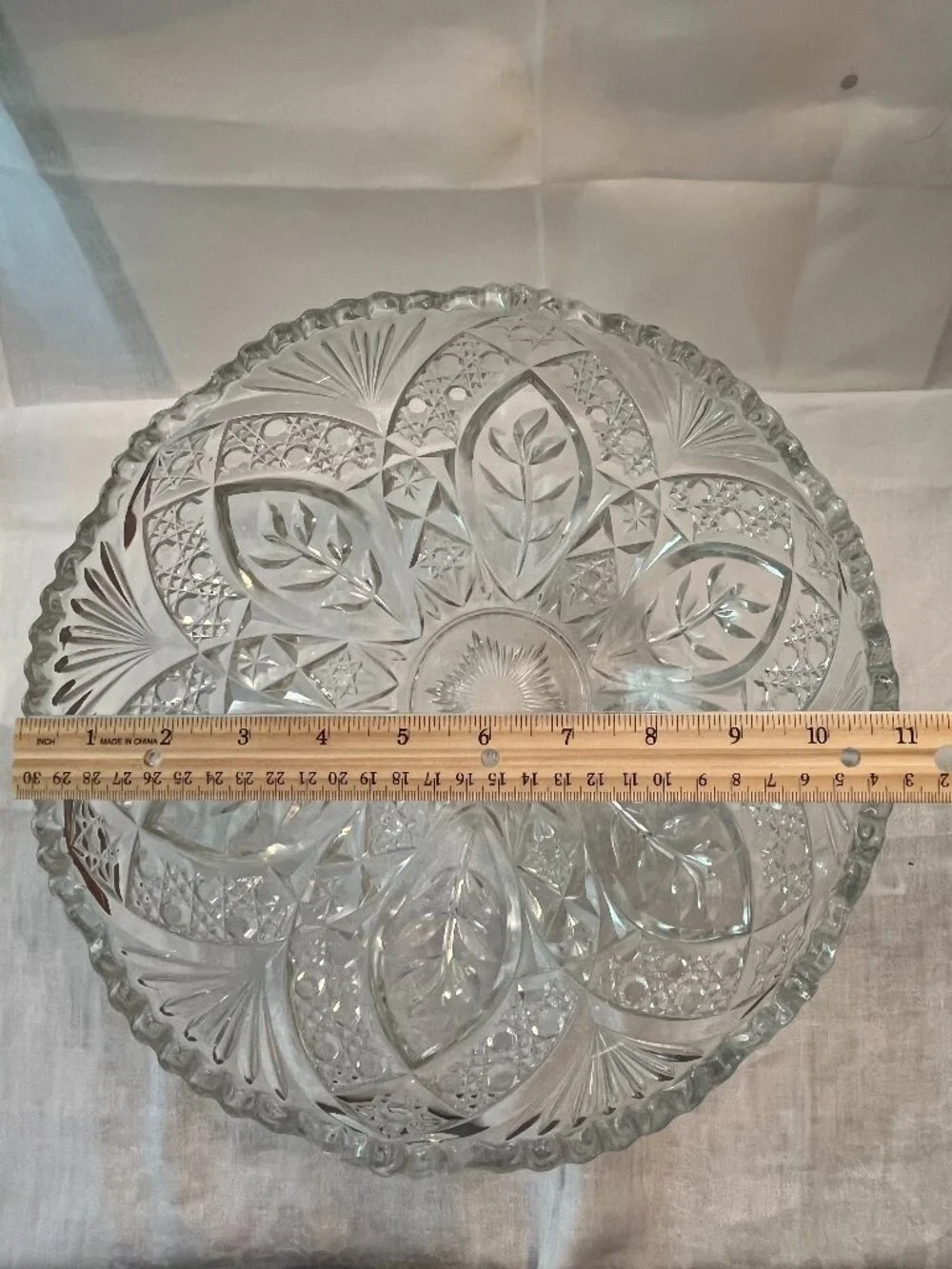 Vintage 2 Piece ABP Punch Bowl